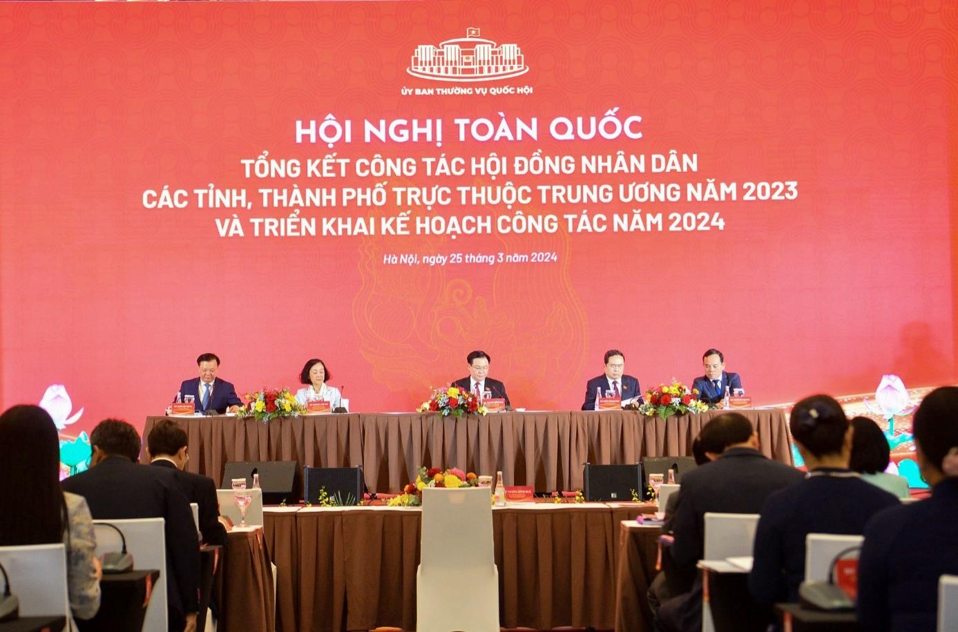 Tổng kết công tác Hội đồng nhân dân năm 2023 - 2024